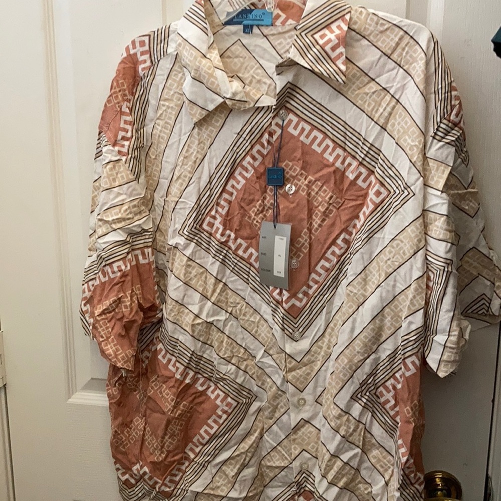 FINAL MARKDOWN NWT men’s lanzino shirt xl